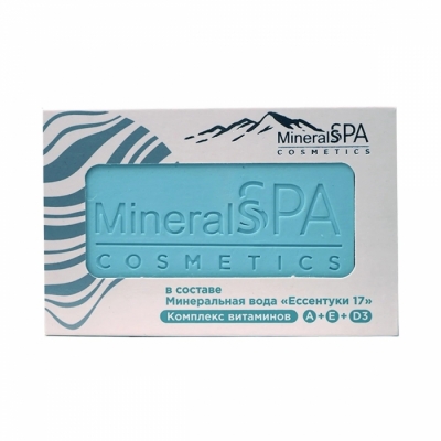 Мыло «MineralSPA cosmetics» на основе минеральной воды «Ессентуки №17» и с Комплексом витаминов 120гр.